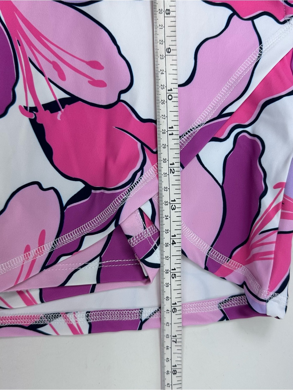 Women’s Floral Active Skort in Pink & Purple - Picture 8 of 8
